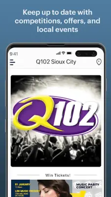 Q102 Sioux City android App screenshot 3